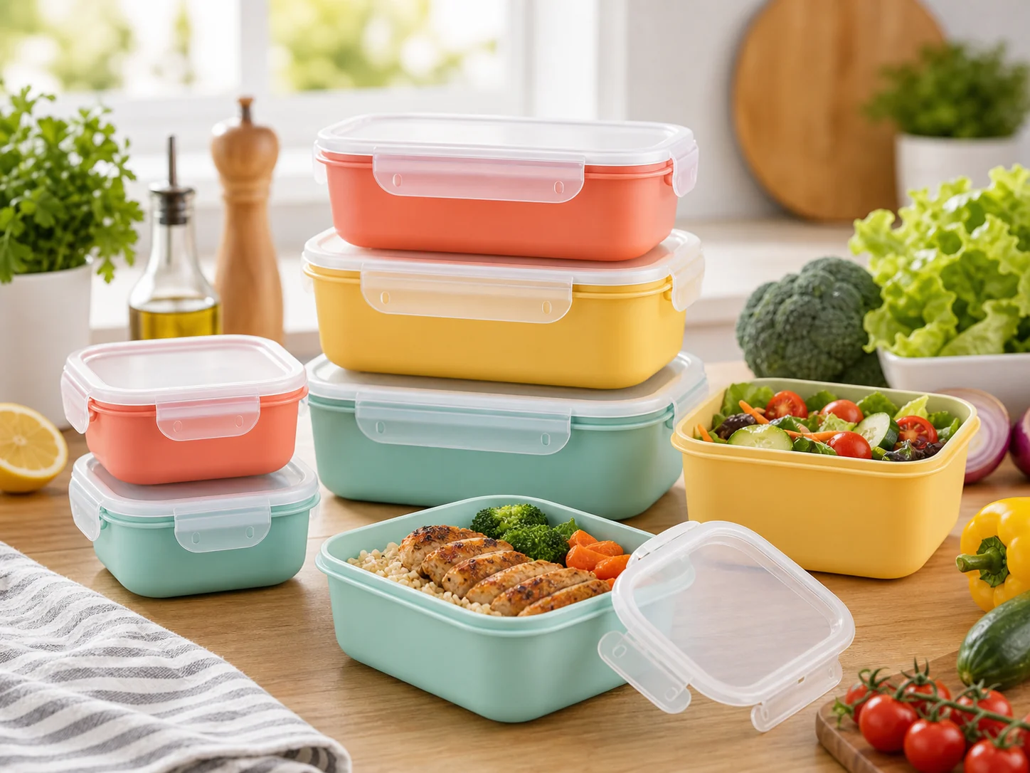 ColorBox Meal Prep Set